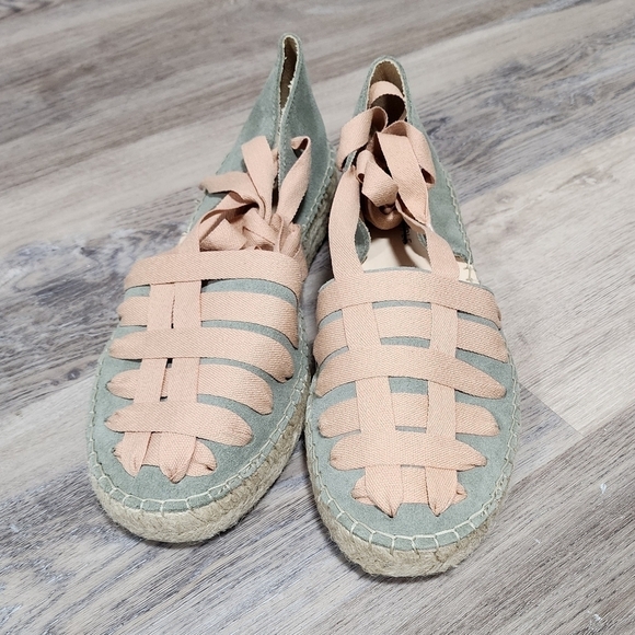 Free People Heat Wave Wrap Espadrilles Size 8 New In Box - Picture 4 of 11